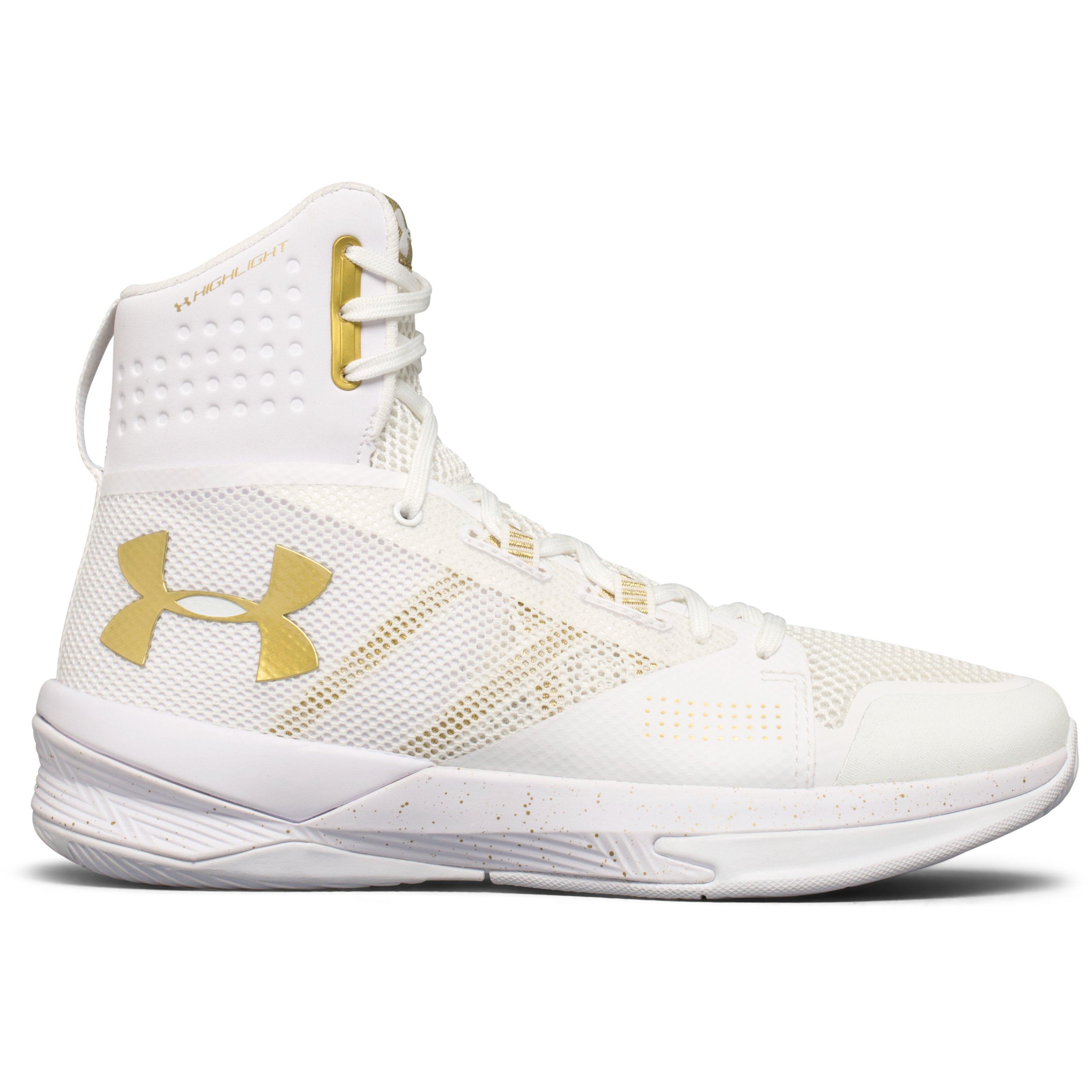 Under armour Women's Ua Highlight Ace Volleyball Shoes in Metallic Lyst